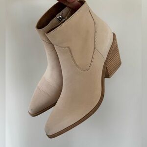 Rag & Bone Cream Ankle Boots